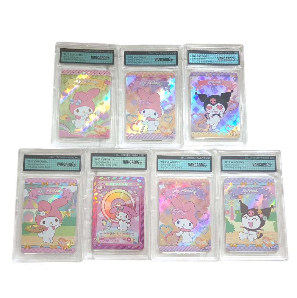 My Melody and Kuromi Holographic Photo Cards